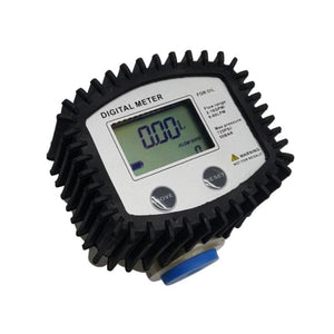 LUBE PRO High Flow Electronic Oil Meter, 3/4" BSPF ports