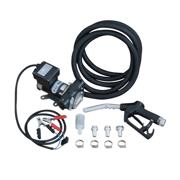 LUBE PRO Electric Diesel Pump Kit, 12-24V - auto nozzle