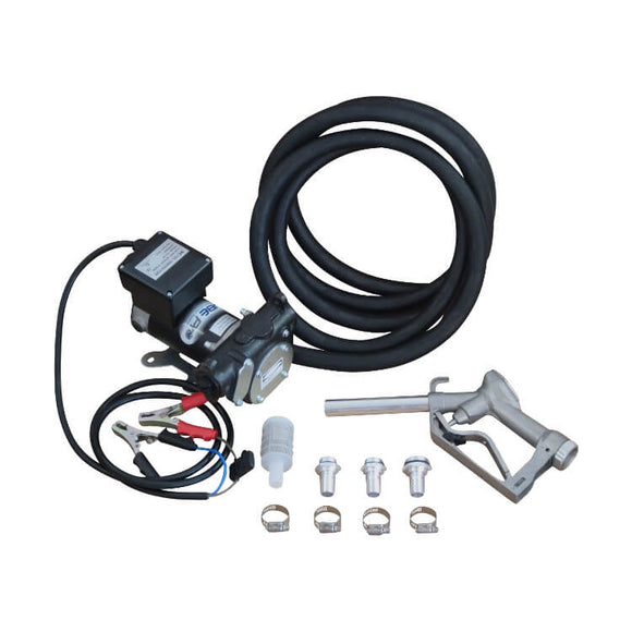 LUBE PRO Electric Diesel Pump Kit, 12-24V - manual nozzle