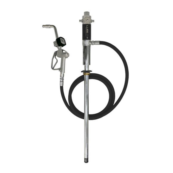 5:1 IBC Top Mount Oil Pump Kit with 15m Hose Reel & Meter Gun – Advance  Fluid Control