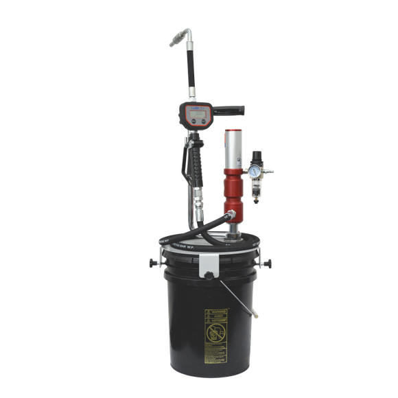 Pneumatic 20L Oil Pump Kit, Metered Gun