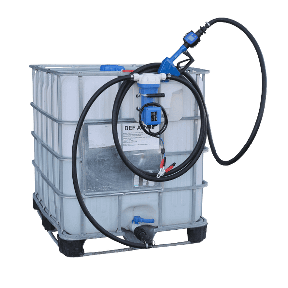 Electric AdBlue Pump Kit, 12V - auto nozzle & digital meter